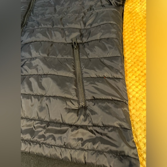 Hurley Jacket-Sonora Softshell Windproof Hybrid Jacket Quilted Puffer Jacket - Picture 3 of 9